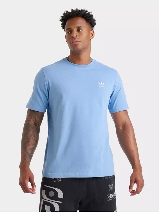adidas Originals Other - Adidas Originals Men's Medium Trefoil Tee T-Shirt - Ash Blue 100% COTTON